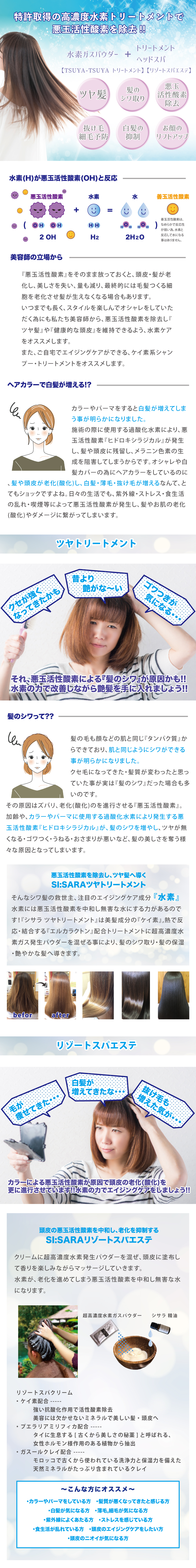 高濃度水素トリートメント 